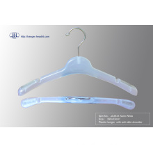 Hot Sale Plastic Hanger with Antislide Shoulder, Cheap Plastic Hanger, Plastic Jacket Hanger